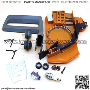 Brake Side Clutch Cover Bar Plate Kit For Husqvarna 266 268 272 61 66 Chainsaw 503 73 66 01, 501 81 48 01, 501 51 38 01, 501 43 14 02, 501626601, 501626602