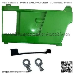 LH Side Panel W/Foam & Clip Kit LVU10896 LVU10465 Fits John Deere 4510 4610 4710