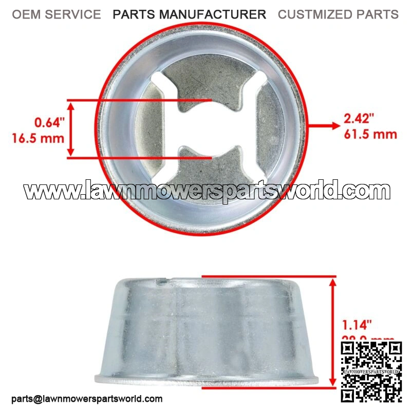 M127351 Mower Deck Deflector for John Deere 1438GS 1542GS 1642HS S1642 - Image 2