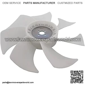 Complete Tractor 1406-5506 Radiator Fan Compatible with/Replacement for John Deere 110 Compact Loader Backhoe, 2032R Compact Tractor, 2036R Compact Tractor, 2038R Compact Tractor M809977