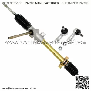 Steering Rack And Pinion W/Tie Rod Ends for John Deere Gator Ts / Gator Tx (For: More than one vehicle)