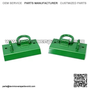 Tractor Bucket Hook Grab Hooks Compatible with John Deere Compact Tractor 1025R 2032R 3320 2520 Tractor Bucket Hooks D Rings Bolt on Heavy Duty