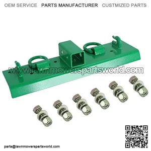 1/4" Truck Bolt on Grab Hooks 4700 Lbs Capacity, G70 Forged Bolt on Hooks for Tractor Bucket with 1/2" D Ding Shacklesc and 2" Receiver Compatible with John Deere 1025r 2320 2025r 2032r 3032e