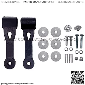 ( 2 Sets of ) 532109808 Bagger Latch with Hardware 109808X Hood Latch Compatible with 532109808X AYP Lawn Mower, and  Riding Mower Baggers.