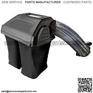 MTD (19A30031OEM) Double Bagger for Riding Lawn Mowers-42-Inch and 46-Inch (2010 and After) Fits Various Troy-Bilt, Cub Cadet, , and Other Top Models, Gray