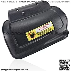 987-02516A Hinged Mulch Plug Kit - for Replacement Troy Bilt Mulch Plug, Compatible with MTD, Craftsman, Cub Cadet, Fits 21" Murray Push Mower and More, Comes with Spring, Pin and Hinge.(1)