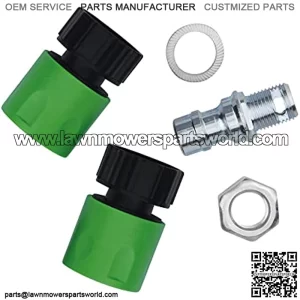 Mower Deck Wash Port Compatible with Lawn Mower GX22426, GX22425, 37M7089, Easy to Install and Clean
