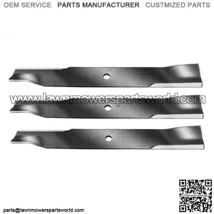 Set of 3 Heavy Duty Mower Blades Fits Husqvarna 54" 575265901