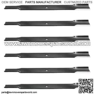 539101733 539102093 101733 152084 Six Mulching Lawn Mower Blades Fits Husqvarna
