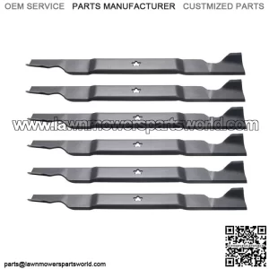 6 PACK - Lift Mower Blades for 46" Fits Husqvarna Craftsman Poulan 532405380 405