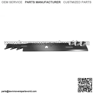 18" Toothed Mulching Mower Blade Fits Husqvarna MZ5225ZT