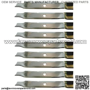9 High Lift Blades 46" Deck for Craftsman Fits Husqvarna 157033 176084 170698