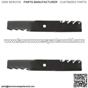 100340 101366 Set of Two Mulching Blades Fits Ferris Fits Husqvarna