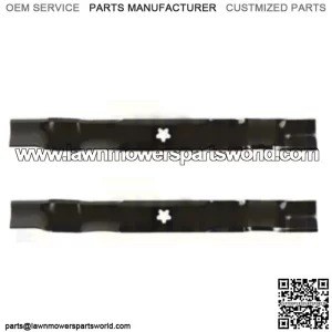 2 Mulching Blades Replace 42" fits Craftsman Fits Husqvarna Poulan 134149 138971