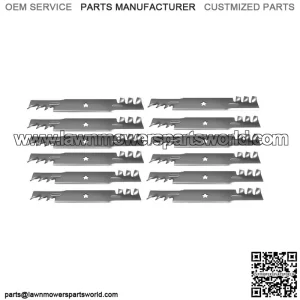 (12) Mulching Blades Fits Husqvarna 52" GT Mowers 574870801 - 575240701