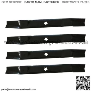 4 BLADES 134149 for 42 SEARS CRAFTSMAN Fits Husqvarna MOWER 532 13 41-49"