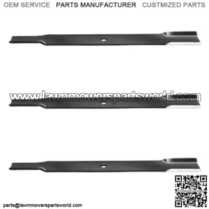 (3) Blade For MF Fits Husqvarna Fits Ferris PZ29CE PZ29D PZ29DCE 44"