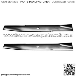 Two (2) 131322 Medium-Lift Blades Fits AYP Fits Husqvarna Fits Craftsman Mowers