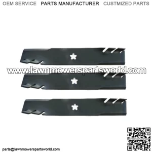 539 11 34-25 3 Blades Fits Husqvarna 48" Cut Free Shipping B1PD5174