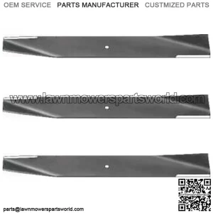 25034 Set Of Three Aftermarket Replacement Blades Fits AYP Fits Husqvarna 44"