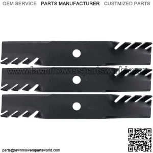3 Mower Blades  for Exmark  116-5175-S 116-5176 103-6402 36" 52" Deck