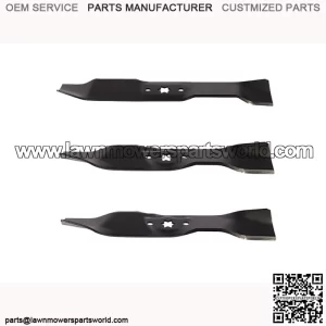 46" Mulching Lawn Mower Blade Set Fits Cub Cadet Fits Rotary 742-04125 742-04124