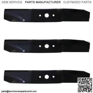 Replaces 44" Fits Cub Cadet Blades Z-Force 44 759-3939 GT2544 3 Pack