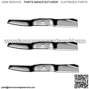 (3) 01002072 742-3019 759-3825 91-056 Blades Set Fits Cub Cadet 48" Deck