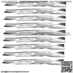 (9) Heavy Duty Lawn Mower Blade Fits Cub Cadet 742-04068 759-04047 759-4047 942-