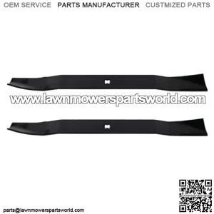 (2) Mower Deck Blades fit MTD Fits Cub Cadet XT1 LT46 XT2 LX46 46" Deck 942-0424