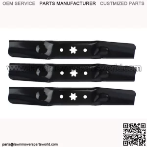 3 MTD Blades Fits Cub Cadet RZT-L50 RZT-S50 XT1-LT50 XT1-GT50 XT2-LX50 942-05052
