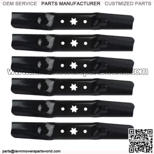 6 Blades MTD Fits Cub Cadet RZT-L50 RZT-S50 XT1-LT50 XT1-GT50 XT2-LX50 942-05052