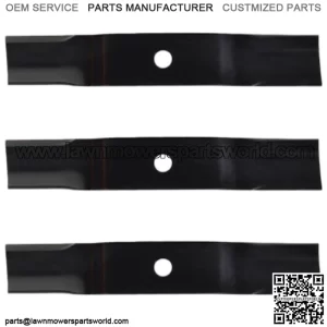 3PK 6081 Blades Fits Cub Cadet 742-3002 942-3002 Fits 44" Cut Deck
