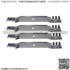 ( 2 sets) Mower Deck Mulch Blades Fits Cub Cadet XT1 LT46 XT2 LX46 46" Deck