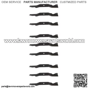 9 Pk Heavy Duty Blades 742-04053A 942-04053C for 50" MTD/Fits Cub Cadet/Fits Tor