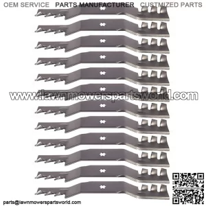 12PK Mulching Lawn Mower Blades Fits Cub Cadet MTD Fits Toro 742-04053 742-04053