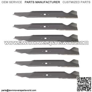 6PK Lawn Mower Blades Fits Cub Cadet LTX1045 LTX1046 LTX1046VT 742-04244