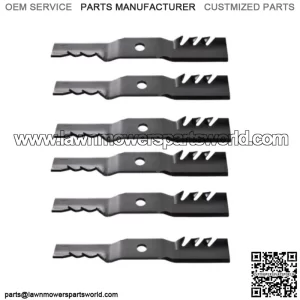 596-300 6 Pack Blades Fits Cub Cadet 60" Mower