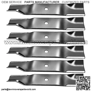 (6 pack)  48" Deck Blades Fits Cub Cadet Zero Turn Mower Z Force & Tank