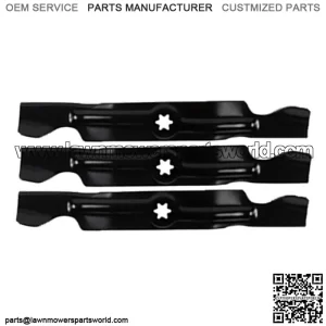 New 3 Pack Blades Fits Cub Cadet 50" i1050 RZT50 LT1050 SLT1050 LTX1050