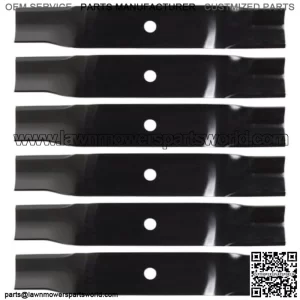 6 Pack Fits Hi-Lift Blades Fits Cub Cadet Tank Commercial 01005337 for