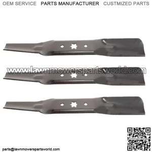 742-05056A Set of (3) Mower Deck Blades fits Multiple MTD Models