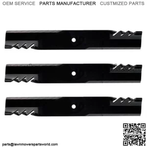 Set of 3 Mower blades to Fits Cub Cadet 50" ZTR Z Force Tank