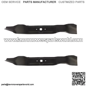 2 MTD HEAVY DUTY 742-0616A = 942-04126 STAR BLADES for select 42 mower deck"