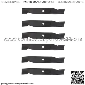 Set of 6 180054, 173920, 532180054 Replacement blades for Craftsman, AYP