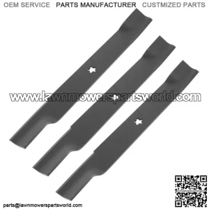 3 Deck Blade fits Husqvarna M-ZT61 MZT61 MZ6128 MZ28ZT P-ZT60 PZT60 510417901
