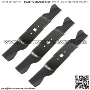 3 Deck Blade For MTD Cub Cadet GT1054 GT1554 GT1554Vt GTX1054 54" Deck