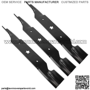 3 Lawn Mower 54" Blade For Craftsman Poulan Ayp/Electrolux 532187256