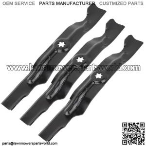 3 Lawn Mower 50" Blade For MTD Cub Cadet LT-5000 LT-950H Gt-950H Rzt-50 Rzt-42