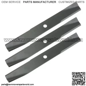 3 Deck Blade For John Deere F510 F525 Stx38 Stx46 M41967 Am31100 M127466